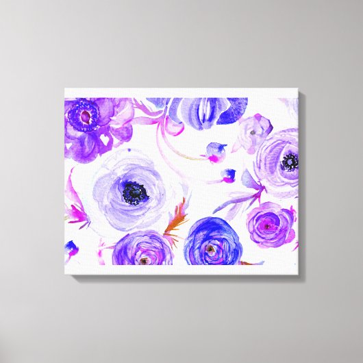 Bloemen Canvas Afdruk (Voorkant)