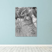 Bloemen Canvas Afdruk (Insitu (Houten vloer))