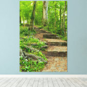 Bloemen Canvas Afdruk (Insitu (Houten vloer))