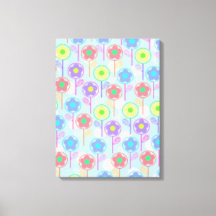 Bloemen Canvas Afdruk