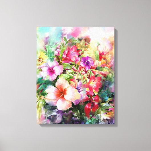 Bloemen Canvas Afdruk (Voorkant)
