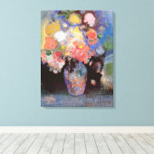 Bloemen Canvas Afdruk (Insitu (Houten vloer))