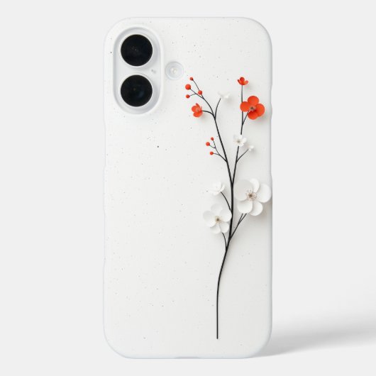 Bloemen Case-Mate iPhone Case (Achterkant)