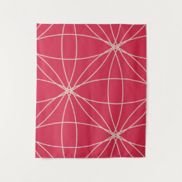 Bloemen & Cirkels 2 (versie 2) Wandkleed