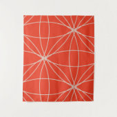 Bloemen & Cirkels 2 (versie 2) Wandkleed (Voorkant)