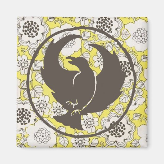  Bloemen Crowfoot Magnet Magneet (Voorkant)