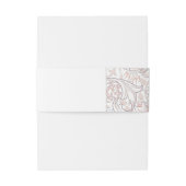  Bloemen Custom Lily Morris Uitnodigingen Wikkel (Achterkant Voorbeeld)