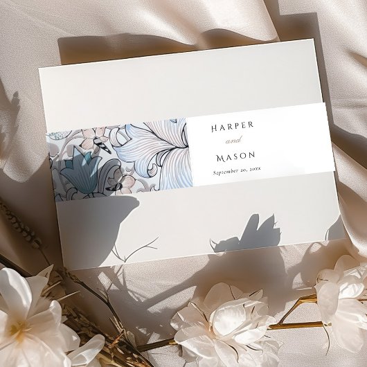 Bloemen Custom Lily Morris Uitnodigingen Wikkel