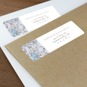 Bloemen Custom Retouradres Lily Morris Etiket