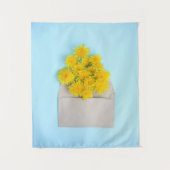Bloemen | Dandelions op de envelop Wandkleed (Voorkant)