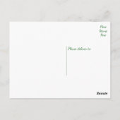  Bloemen Dank u Gele Zonnebloemen Briefkaart (Achterkant)