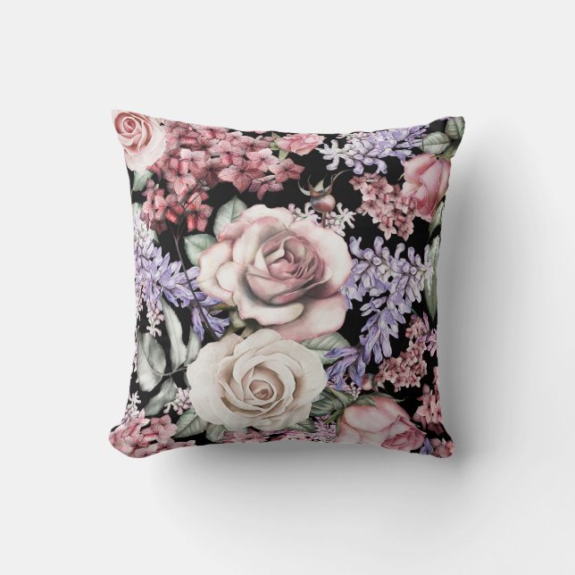  bloemen decoratieve eye-catching kussen (Voorkant)