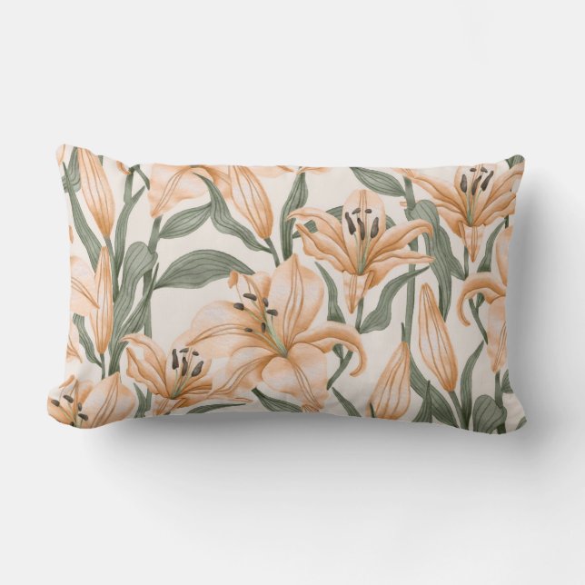  bloemen decoratieve eye-catching kussen (Voorkant)