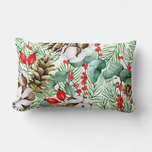  bloemen decoratieve eye-catching kussen (Voorkant)