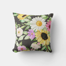 bloemen decoratieve eye-catching kussen