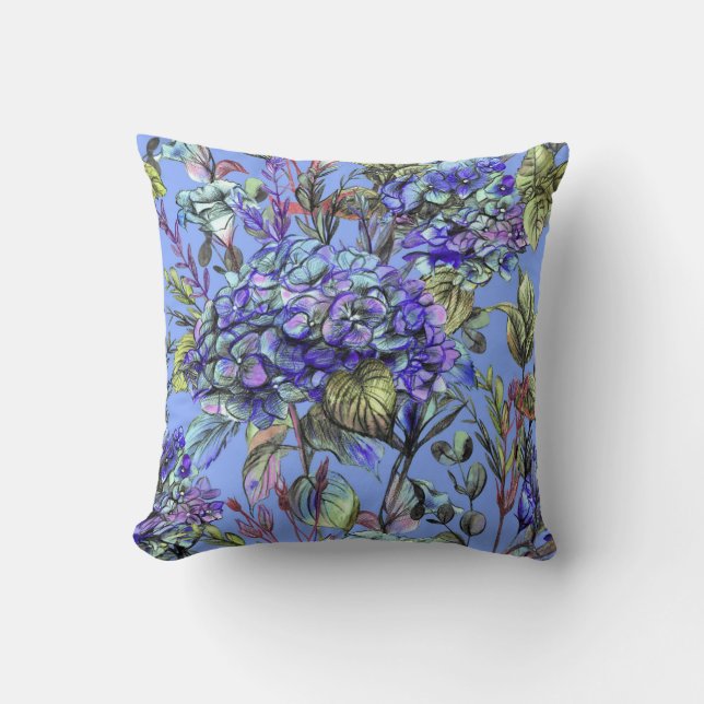  bloemen decoratieve eye-catching kussen (Voorkant)