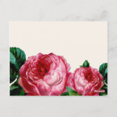  BLOEMEN DECOUPAGE TABEL NUMMER POST KAARTEN (Achterkant)