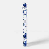 Bloemen Delfts Blauw Case-Mate iPhone Case (Achterkant / Links)