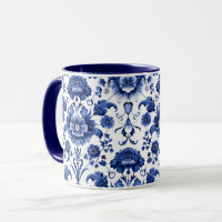 Bloemen Delfts Blauw