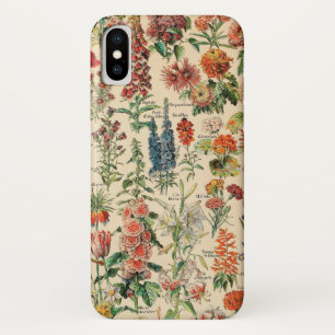  bloemen door Adolphe Millot iPhone X Hoesje