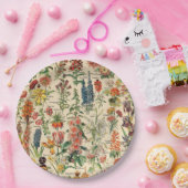 bloemen door Adolphe Millot Papieren Bordje (Feest)