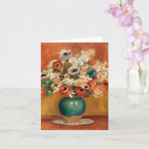 Bloemen door August Renoir, Kunst Kaart