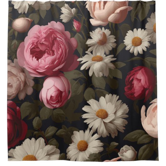  Bloemen: Douchegordijn (Voorkant)