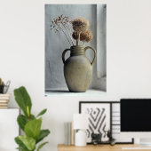 Bloemen | Droge ventilator Poster (Thuiskantoor)