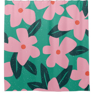 Bloemen Eenvoud: Abstract Beauty Douchegordijn