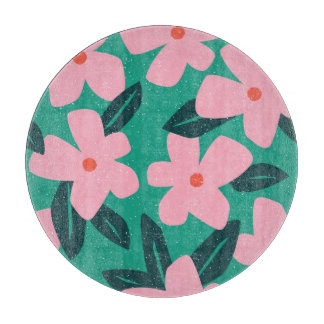 Bloemen Eenvoud: Abstract Beauty Snijplank