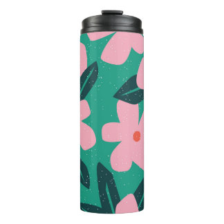Bloemen Eenvoud: Abstract Beauty Thermosbeker