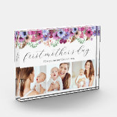 Bloemen eerste Moederdag drie Fotoblokken (Links)