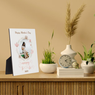 Bloemen Eerste Moederdag mama om te zijn Foto Fotoplaat