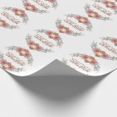 Bloemen Eid Mubarak Lantaarn Cadeaupapier (Hoek)