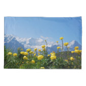 Bloemen | Eiger Monch Swiss Alps Kussensloop (Achterkant)