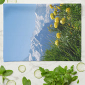 Bloemen | Eiger Monch Swiss Alps Theedoek (Gevouwen)