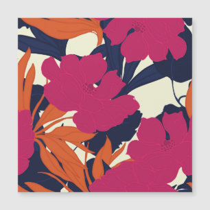 Bloemen elegantie: abstract patroon