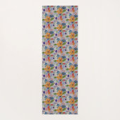 Bloemen en ballonnen Yoga Mat (Achterkant)