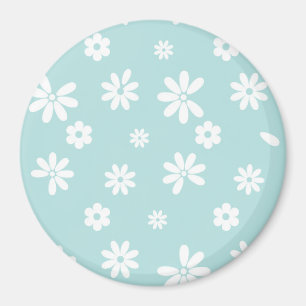 Bloemen en benzine 10 magneet