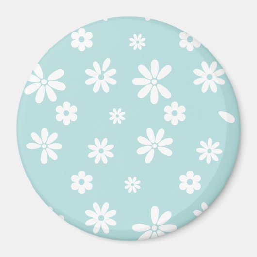 Bloemen en benzine 10 magneet (Voorkant)