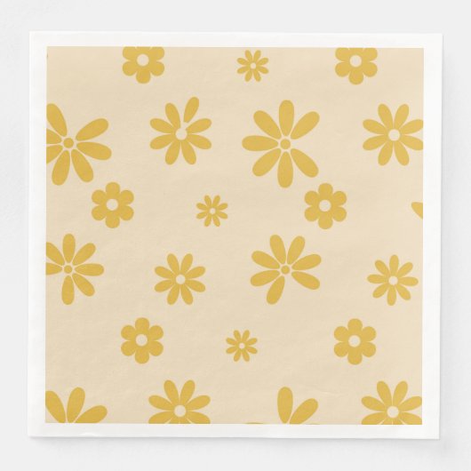 Bloemen en benzine 11 servet (Voorkant)