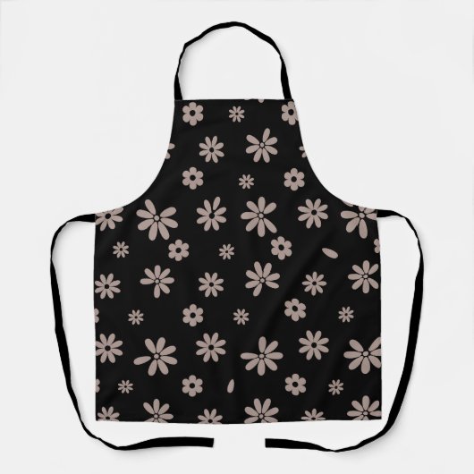 Bloemen en benzine 14 schort (Voorkant)