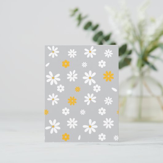 Bloemen en benzine 16 briefkaart (Staand voorkant)