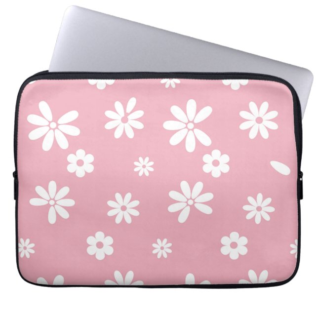 Bloemen en benzine 3 laptop sleeve (Voorkant)