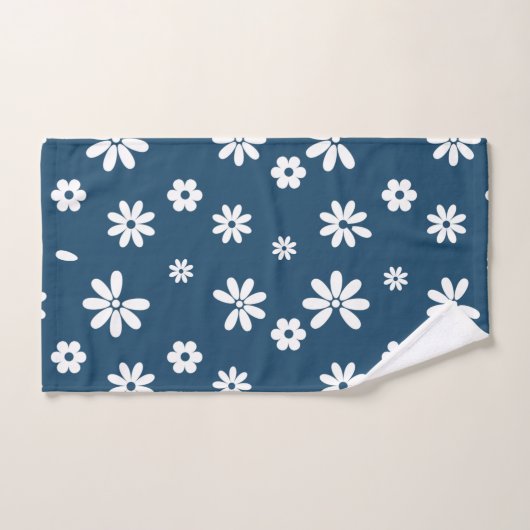 Bloemen en benzine 4 bad handdoek (Handdoek)