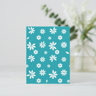 Bloemen en benzine 5 briefkaart