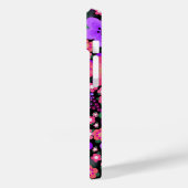 Bloemen en Berries schitterend Case-Mate iPhone Case (Achterkant / Links)