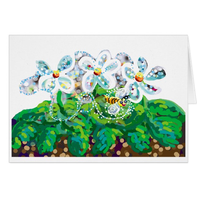 bloemen en bijen (Voorkant Horizontaal)