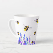 Bloemen en bijen Latte Mok Spring Joy (Linkerhoek)