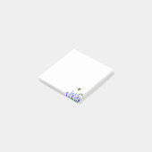 Bloemen en bijen post-it® notes (Schuin)